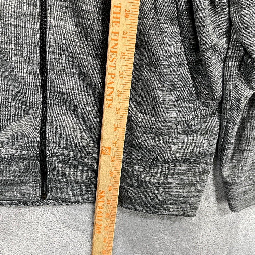 Nike Dri-Fit Fleece Hoodie Full Zip Mens 2XL Basketball Gray Workout AH7596-050‎ - Picture 8 of 10